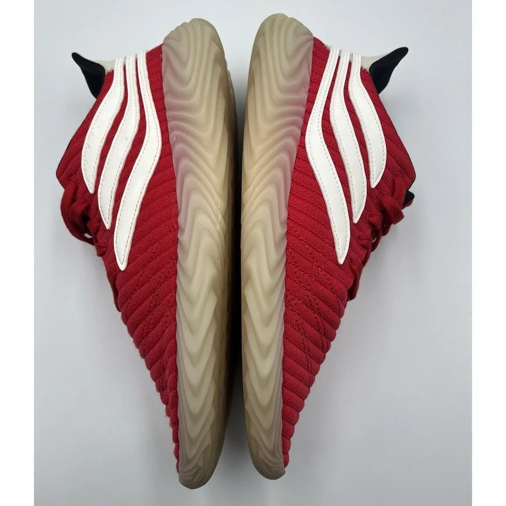Adidas‎ Sobakov Scarlet Red Gum Mens 11 Terrace Soccer FIFA Blokecore Shoes